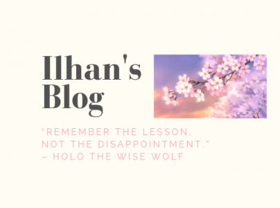 Ilhan’s Blog